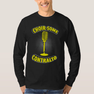 Opernsänger für Opern Vokalist Tenorsänger Musik T-Shirt