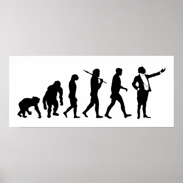 Opernsänger und Opernliebhaber singen Poster (Vorne)