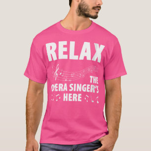 Opernsängerin für Opernbegeisterte Tenor Singe T-Shirt
