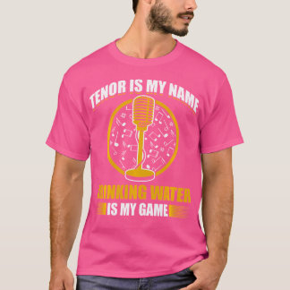 Opernsängerin für Opernfestival Tenor Sängermusik T-Shirt