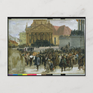 Opfer der Revolution des März Postkarte