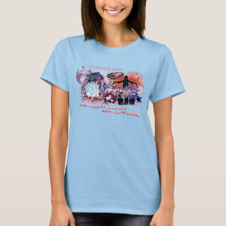Opfer für die Liebe.Stoppt die Blutung T-Shirt