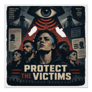 Opfer schützen poster