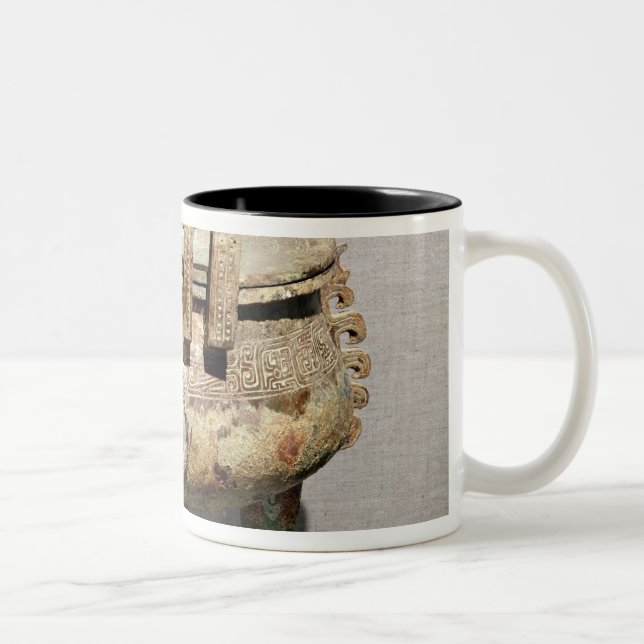 Opfer "sein-tönen Sie" Tierzahl Zweifarbige Tasse (Rechts)