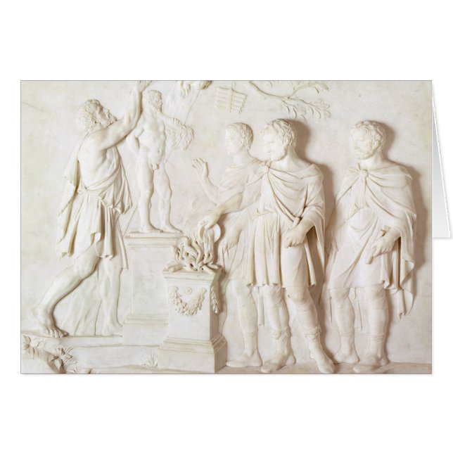 Opfer zu Herkules, c.1766 (Marmor) (Vorderseite (Horizontal))