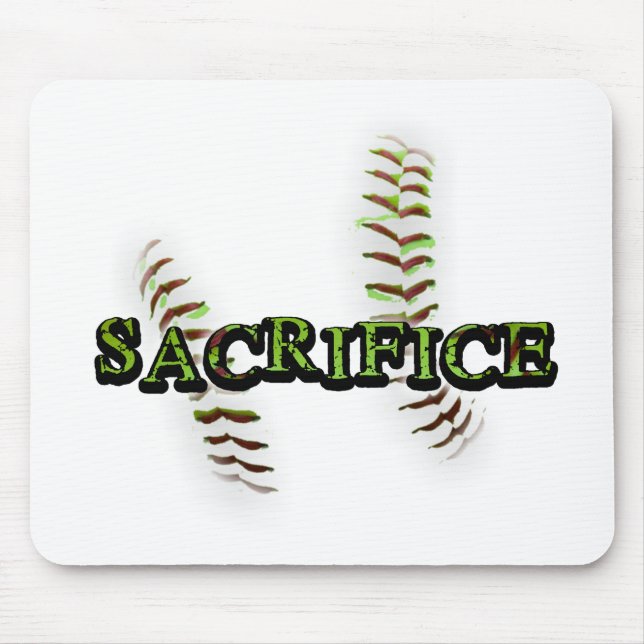 Opfere die FastpitSoftball Mousepad (Vorne)