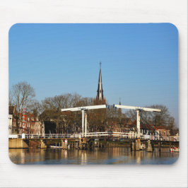 Ophaalbrug in Nederland. Mousepad