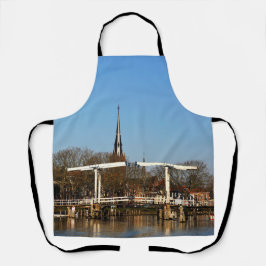 Ophaalbrug in Nederland. Schürze
