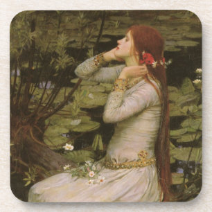 Ophelia am Teich von John William Waterhouse Untersetzer