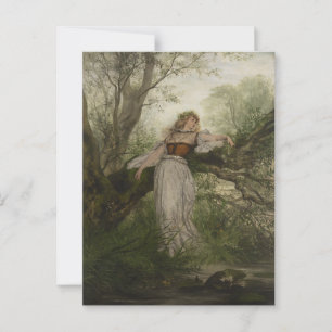 Ophelia Art par Victor Müller Carte postale