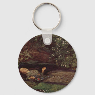 Ophelia durch John Everett Millais Schlüsselanhänger