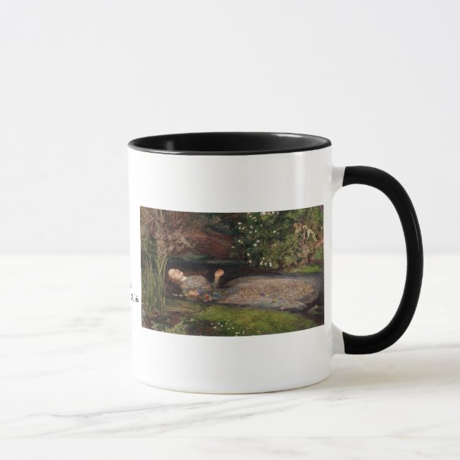 Ophelia durch John Everett Millais Tasse (Rechts)