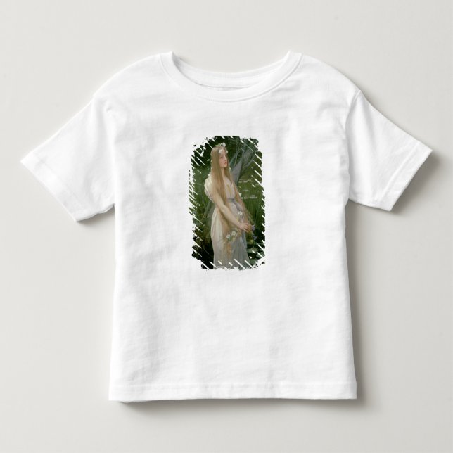 Ophelia (Öl auf Leinwand) Kleinkind T-shirt (Vorderseite)
