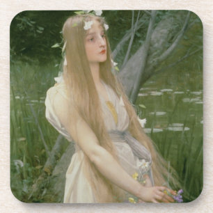 Ophelia (Öl auf Leinwand) Untersetzer