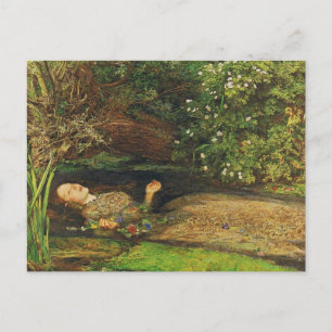 Ophelia Postkarte