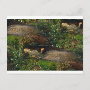 Ophelia Postkarte