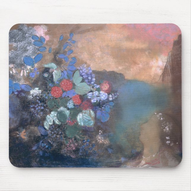 Ophelia unter den Blumen, c.1905-8 Mousepad (Vorne)