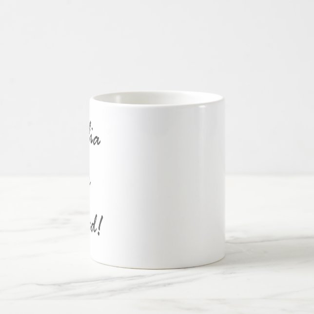 Ophelia war gedrückte Kaffee-Tasse Kaffeetasse (Mittel)