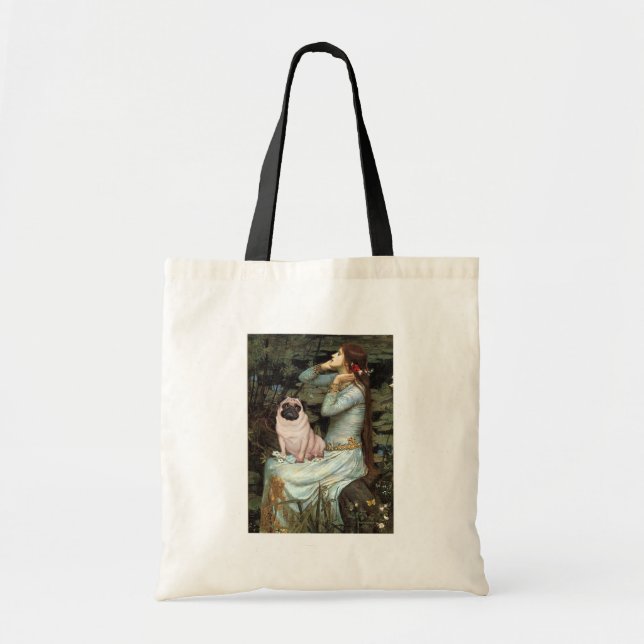 Ophelie - Mops 17 - Fawn Tragetasche (Vorne)
