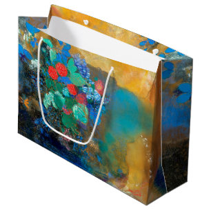 Ophélie parmi les fleurs, Redon Grand sac cadeau