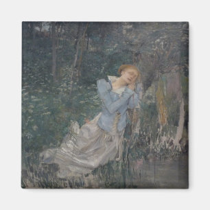 Ophelie (Wehende Frau) (von Jules Bastien-Lepage) Magnet