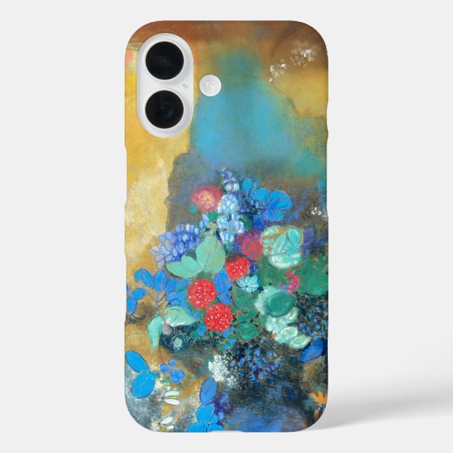 Ophelie Zu den Blume | Odilon Redon iPhone 16 Hülle (Rückseite)