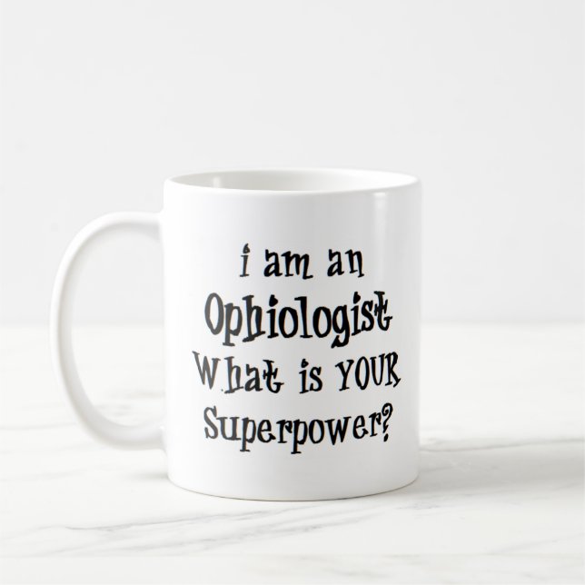 Ophiologe Kaffeetasse (Links)