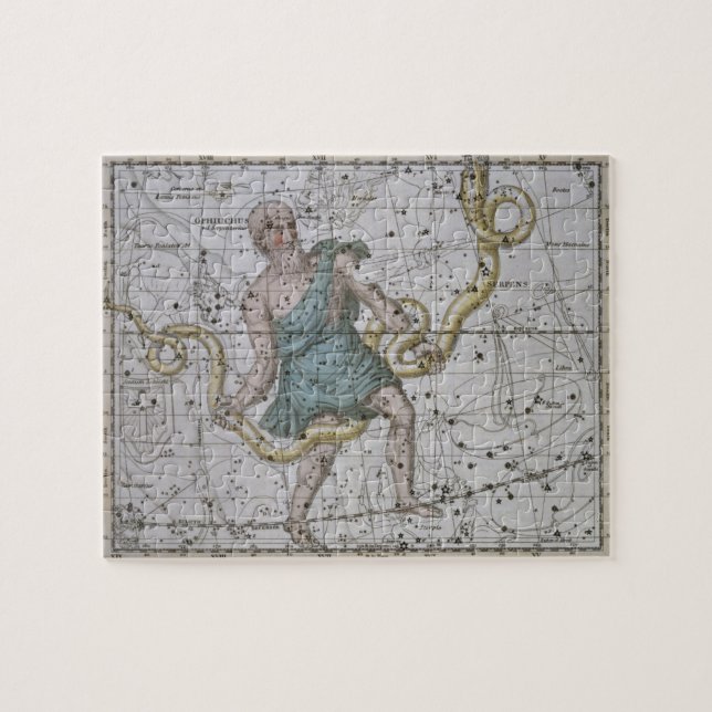 Ophiuchus oder Serpentarius, von 'einem (Horizontal)