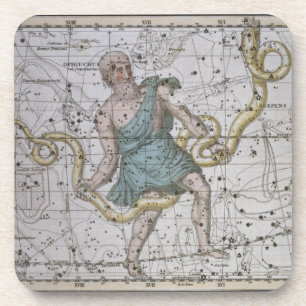 Ophiuchus oder Serpentarius, von 'einem Untersetzer