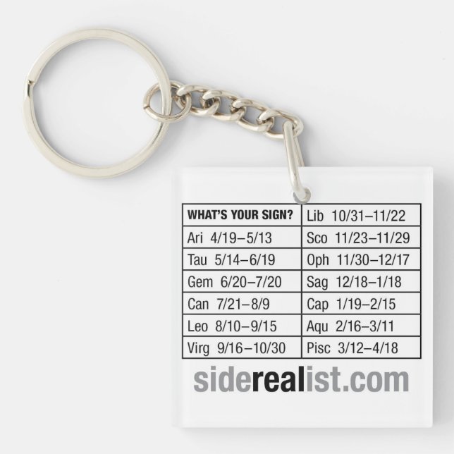 Ophiuchus Schlüsselanhänger (Vorderseite)