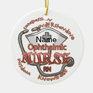 Ophthalmische Krankenschwester Axiom Ornament