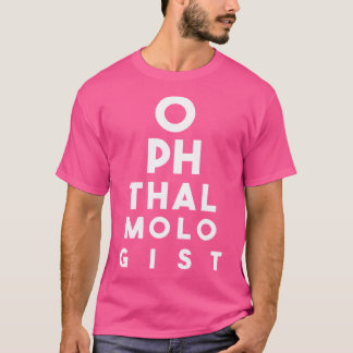 Ophthalmologe T-Shirt Funny Gift für Männer Frauen