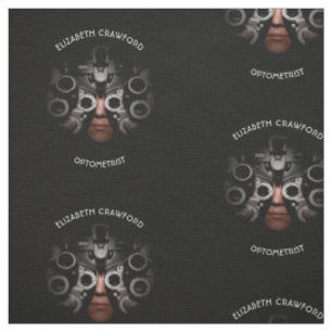 Ophthalmologist-Optometriker-Optiker-Test-Vision Stoff