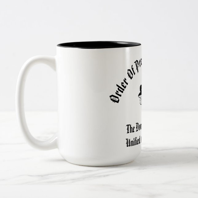 OPI-Tasse Zweifarbige Tasse (Links)
