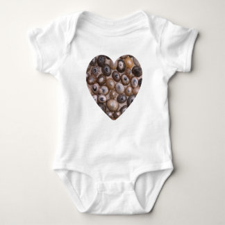 Opihi Heart Baby Outfit Strampler