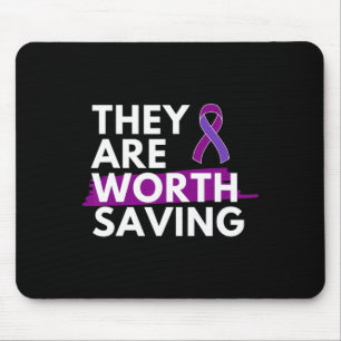 Opioid-Bewusstseinsmonat Verlorener Nahestehender  Mousepad