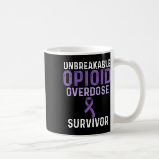 Opioid-Überdosis-Bewusstseins-Krieger Überlebender Kaffeetasse