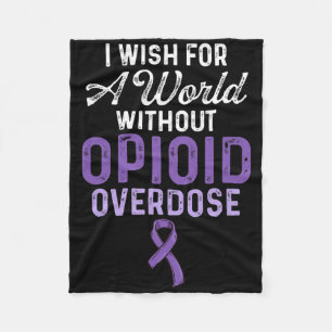 Opioide Überdosierung Sensibilisierung für das Bew Fleecedecke