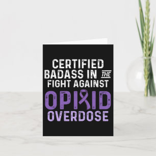 Opioide Überdosierung Sensibilisierung für das Bew Karte