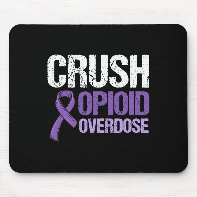 Opioide Überdosierung Sensibilisierung für das Bew Mousepad (Vorne)