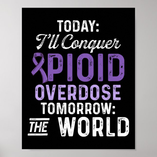 Opioide Überdosierung Sensibilisierung für das Bew Poster (Vorne)