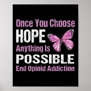 Opioider Adsum nach der Auswahl von Hope End Poster