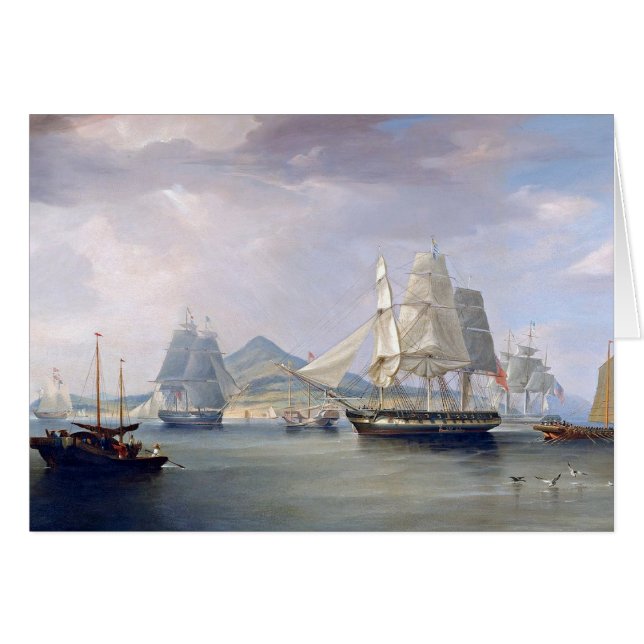 Opium Clipper Ships 1824 (Vorderseite (Horizontal))