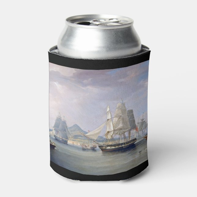 Opium Clipper Ships 1824 Dosenkühler (Kanne Vorderseite)