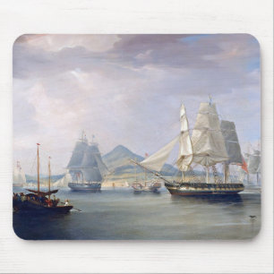 Opium Clipper Ships 1824 Mousepad