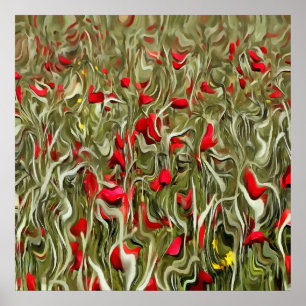 Opium der Massen Surrealistische Kunst Poster