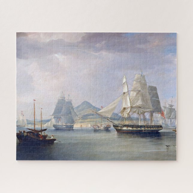 Opiumklipper-Schiffe 1824 (Horizontal)