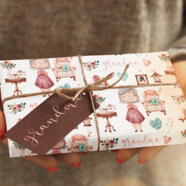 Opma Wrapping Paper Flat Sheet Set 3 Geschenkpapier Set