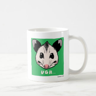Opossum "AHHH" and "UGH..." Kaffeetasse