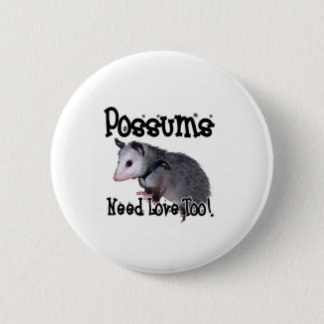 "Opossum-Bedarfs-Liebe auch!" buttton Button